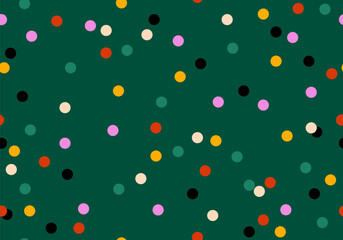 Wall Mural - seamless pattern with confetti. holiday background. celebration. confetti pattern abstract vector ba