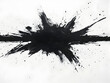 © Beholder's Eye - Bold Black Paint Splash Abstract Texture For Dynamic Artistic Background
