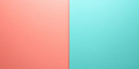 Leinwandbilder - Abstract background with two contrasting colors, one red and one blue.