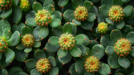 Wall Mural - Close-Up Photography of Green Succulents