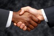© Sanchai - Professional handshake in an office with a confident and respectful expression, symbolizing the partnership and trust established by career specialists, symbolizing mutual respect and professionalism