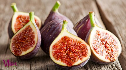 luscious fiber rich figs in warm earthy tones showcasing their natural medicinal glow and vibrant ap