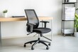 © Tho in your picture - Modern Black Mesh Office Chair with Adjustable Features