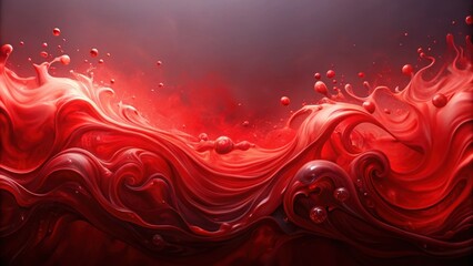 Abstract red gradient paint background with liquid fluid grunge texture, abstract, art, red, gradient, paint, background, liquid