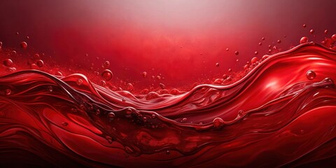 Abstract red gradient paint background with liquid fluid grunge texture, abstract, art, red, gradient, paint, background, liquid