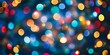 © BG_Illustrations - Abstract Christmas bokeh with colorful festive lights