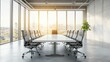 © Fauzerene - Modern Office Meeting Room with Natural Light