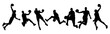 © kowok - slam dunk silhouette, basketball player vector illustration