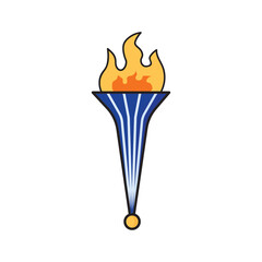 Vintage Torch Icon