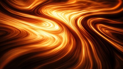 Wall Mural - warm textured wood patterns in soft focus lighting
