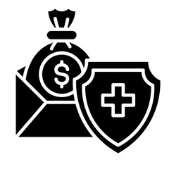 Wall Mural - Healthcare Subsidy Icon