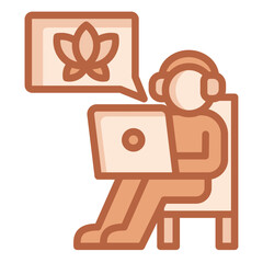 Sticker - Relaxation Icon