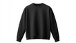 © saokaew - A simple black sweatshirt with a round neck and long sleeves, suitable for casual wear and comfortable layering.