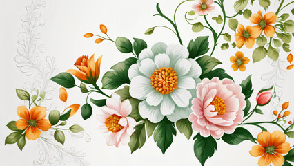 Wall Mural - bouquet of flowers