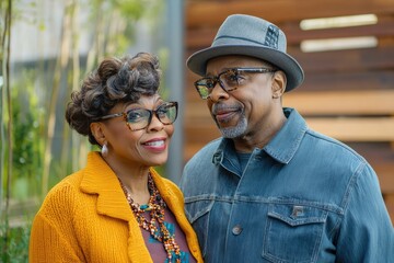 Middle-Aged Black Couple Discussing Finances Together