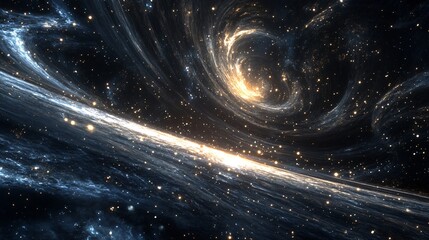 Wall Mural - Cosmic Whirlpool - Galaxy in Space