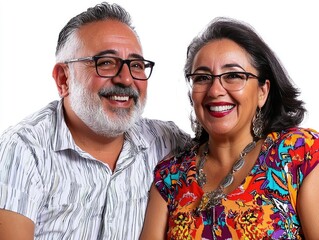 Latino Couple Discussing Financial Freedom Strategies