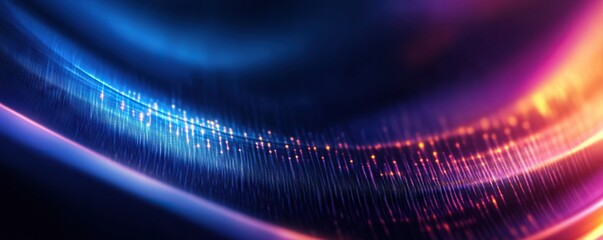 Wall Mural - digital background for tech, ai, data, audio, graphics, etc.