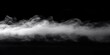 © Planetz - Swirling White Smoke on Black Background