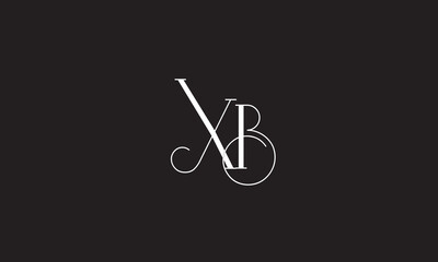 XB, BX , X , B , Abstract Letters Logo Monogram