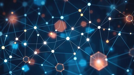 An abstract background featuring a call texture with intricate lines and shapes resembling a network of interconnected nodes, abstract, network