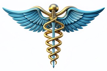 Caduceus Symbol: A Modern Representation of Healthcare and Medicine in Clean Design