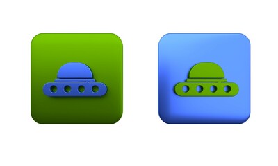 Wall Mural - colorful ufo flying spaceship icon isolated on white background. flying saucer. alien space ship. fu