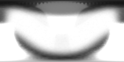 Wall Mural - hdri photo studio light map, imitation white cone, 360 degree environment map