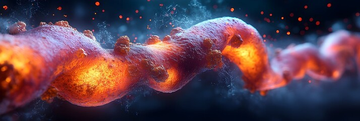 Poster - Cosmic Explosion:An supernova bursting with celestial energy and intense fiery flames,illuminating the night sky with a captivating display of power and destruction.