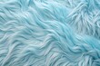 © Hugnaka - soft blue fur background with forced perspective