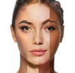 © master1305 - Collage made of portraits of different women with diverse nationality, skin tone and ethnicity. Beauty of diversity, inclusivity. Concept of equality, cultural diversity, and acceptance, freedom