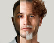 © master1305 - Collage with different male faces, representing different ages and ethnic backgrounds. Beauty in diverse male identities. Concept of social equality, human rights, freedom, diversity, acceptance