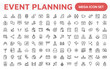 © artnazu - Event Planning Icon Set. Stylish and functional icons for organizers, perfect for scheduling, venue management, and event promotion, ideal for apps, websites, and marketing materials.
