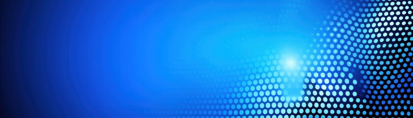 Wall Mural - abstract blue digital background featuring a gradient of dotted patterns, perfect for technology, ar