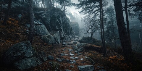 Wall Mural - Forest Path