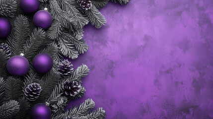 Wall Mural - wallpaper for christmas with gifts and christmas decoration