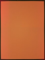 Wall Mural - Orange screen with black frame.