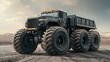 © Kitta Studio - Mighty Truck with Large Wheels in Stunning Landscape
