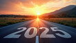 © MOTOKO Stock - 2025 Road to the Future: Inspiring Journey Ahead for Business Innovation and Personal Growth
