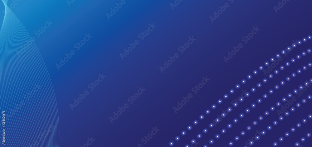 Abstract dark blue abstract background with circle shape. Vector ...