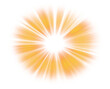 © png resources - Sun soft rays of light, empty center, rays diverge to the sides, rays with a soft transition. Isolated image of rays, convenient to recolor.