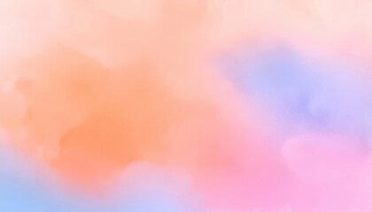 Wall Mural - Soft pastel abstract background with warm colors and smooth gradients for artistic designs and wallpapers.