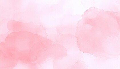 Wall Mural - soft pink abstract background with subtle watercolor texture.