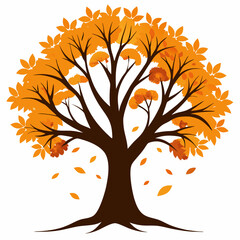 Fall Tree vector illustration