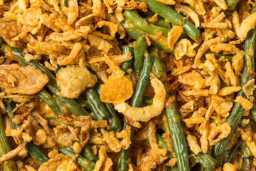 Wall Mural - Green Bean Casserole Homemade for Thanksgiving