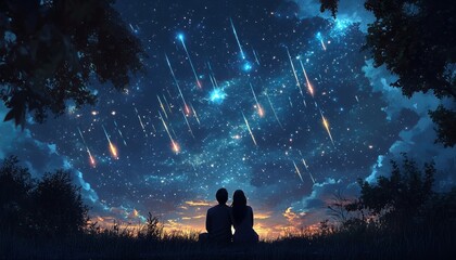 couple in the night