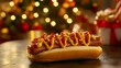 © BajimBa - Festive hot dog with tasty toppings!