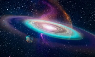 space galaxy background