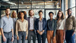 © Mahemud - Don�t you wish you were a part of this team. Cropped portrait of a diverse group of businesspeople standing together after a successful discussion in the office