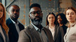 © Mahemud - Don�t you wish you were a part of this team. Cropped portrait of a diverse group of businesspeople standing together after a successful discussion in the office